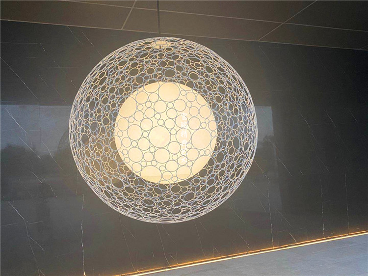 不锈钢编织景观灯