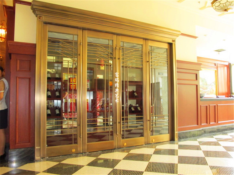 酒店铜门